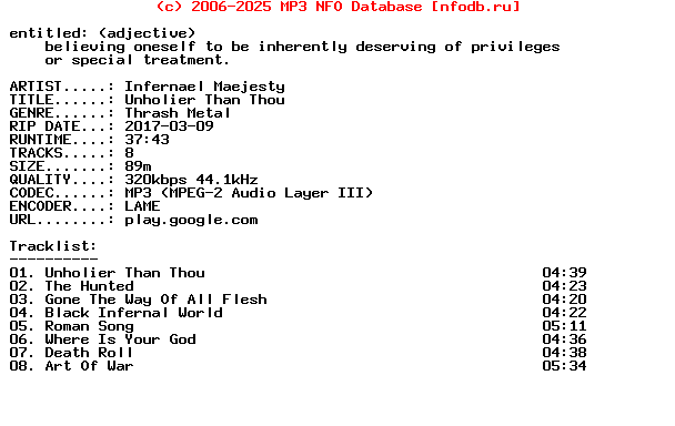 Infernael_Maejesty-Unholier_Than_Thou-WEB-1998