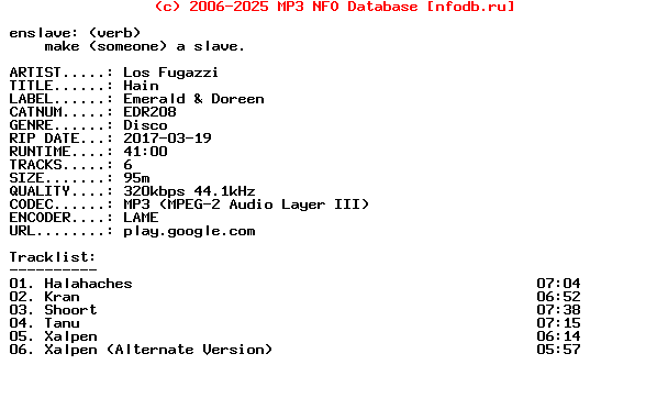 Los_Fugazzi-Hain-(EDR208)-WEB-2017