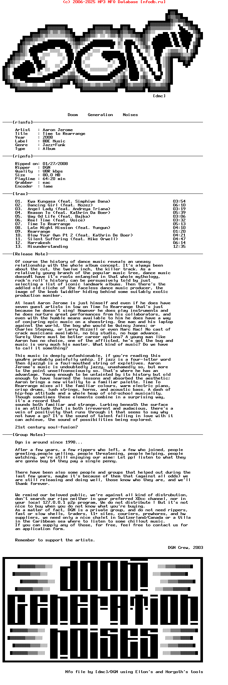 Aaron_Jerome-Time_To_Rearrange-(BBECD090)-2008-DGN