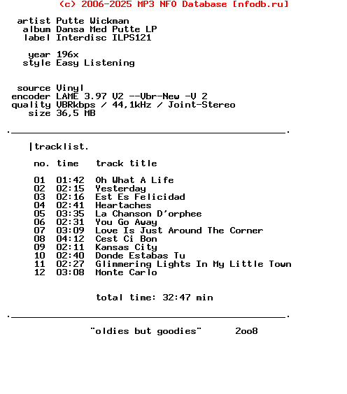 Putte_Wickman-Dansa_Med_Putte-Lp-196X