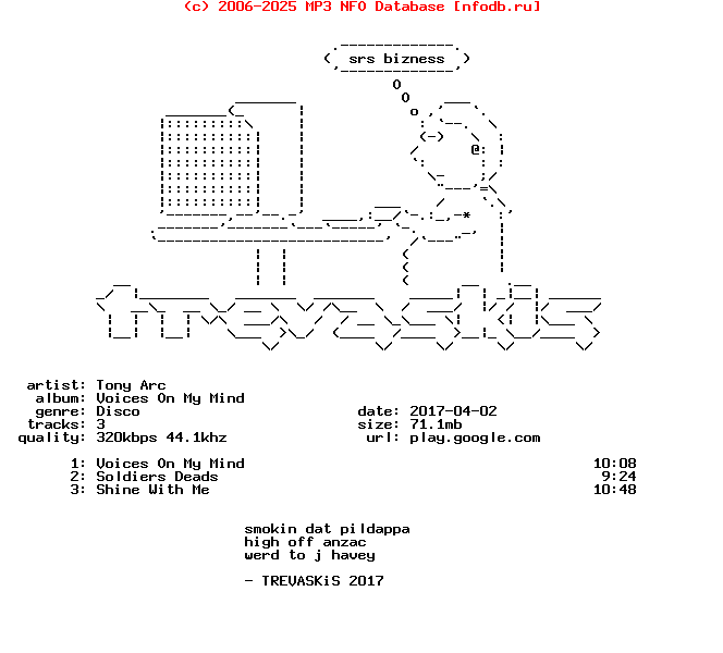 Tony_Arc-Voices_On_My_Mind-(ENT065)-WEB-2017