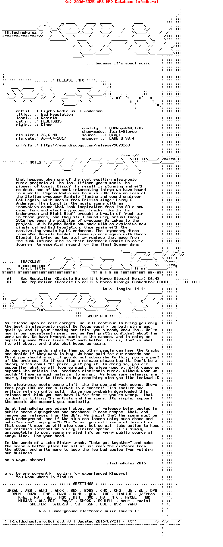 Psycho_Radio_Vs_Lc_Anderson_-_Bad_Reputation_(REBLTD015)-Vinyl-2016-TR