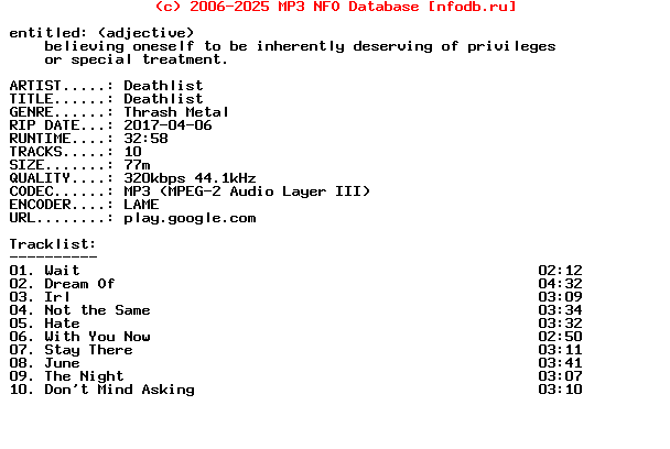 Deathlist-Deathlist-WEB-2017
