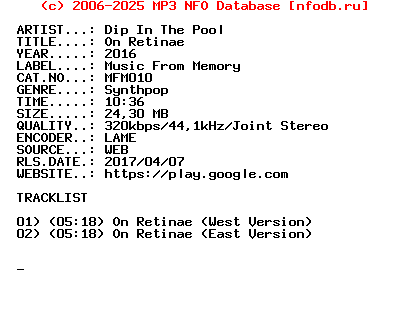 Dip_In_The_Pool-On_Retinae-(MFM010)-WEB-2016