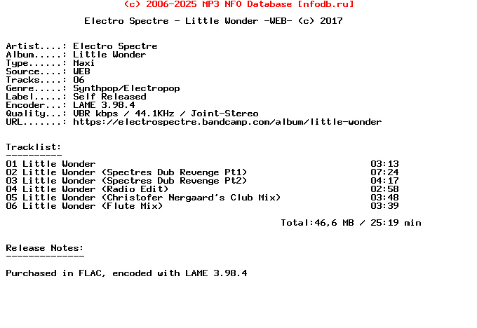 Electro_Spectre-Little_Wonder-WEB-2017