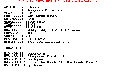Selvans-Clangores_Plenilunio-(AV248)-WEB-2015
