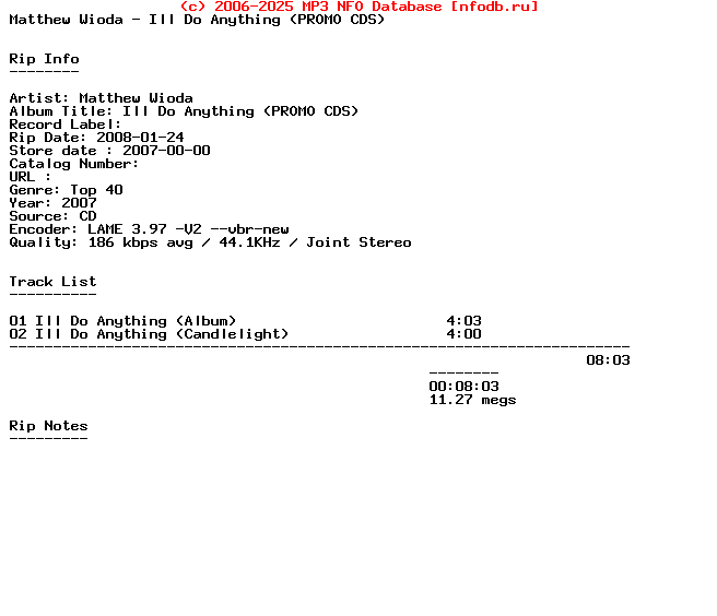 Matthew_Wioda-Ill_Do_Anything_(PROMO_CDS)-2007