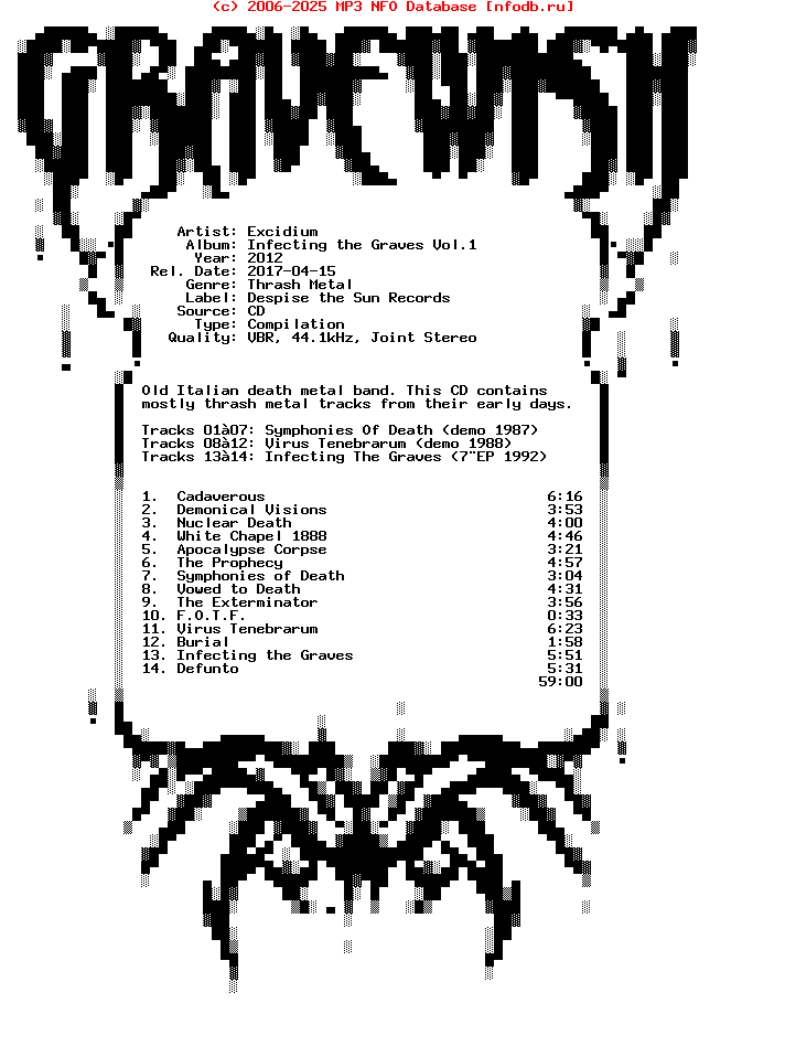 Excidium-Infecting_The_Graves_Vol.1-2012