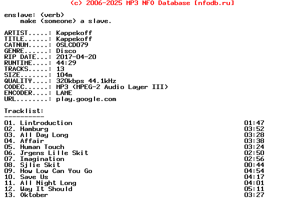 Kappekoff-Kappekoff-(OSLCD079)-WEB-2017