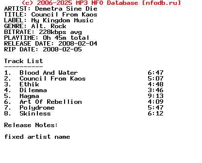 Demetra_Sine_Die-Council_From_Kaos-(DIRFIX)-2008