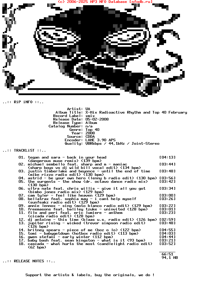 VA_-_X-Mix_Radioactive_Rhythm_And_Top_40_February-2008
