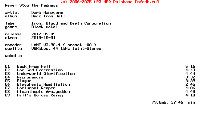 Dark_Managarm-Back_From_Hell-2013