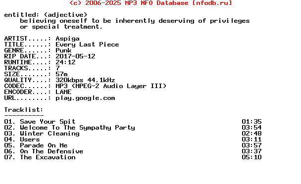 Aspiga-Every_Last_Piece-WEB-2012