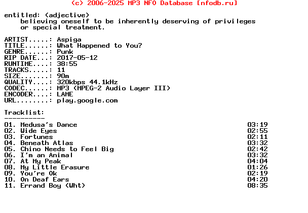 Aspiga-What_Happened_To_You-WEB-2014