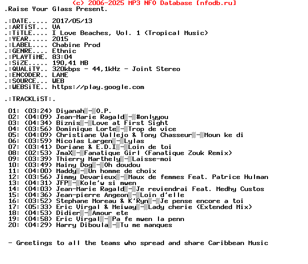 VA-I_Love_Beaches_Vol._1_(TROPICAL_MUSIC)-WEB-FR-2015