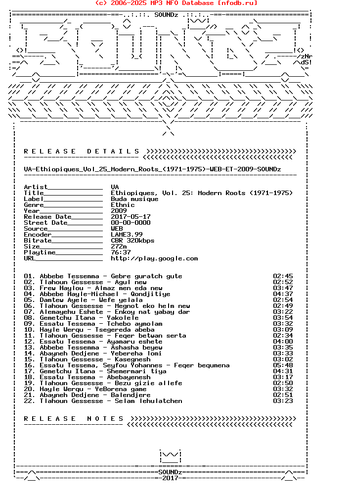 VA-Ethiopiques_Vol_25_Modern_Roots_(1971-1975)-WEB-Et-2009-Snz