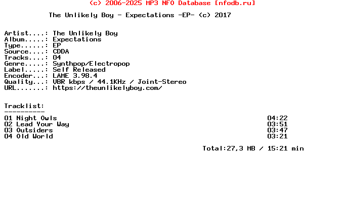 The_Unlikely_Boy-Expectations-EP-2017