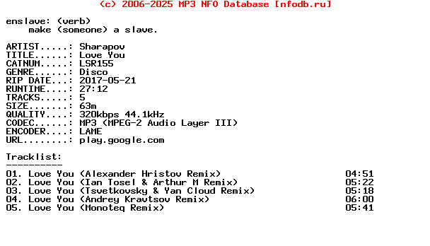 Sharapov-Love_You-(LSR155)-WEB-2017