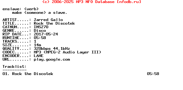 Jarred_Gallo-Rock_The_Discotek-(INS270)-WEB-2017