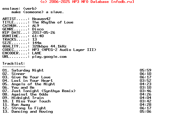 Heaven42-The_Rhythm_Of_Love-(AL9)-WEB-2017