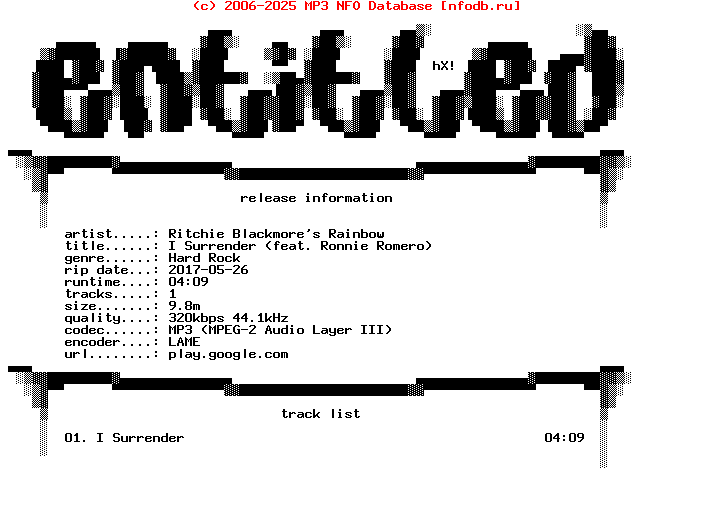 Ritchie_Blackmores_Rainbow-I_Surrender_(FEAT_RONNIE_ROMERO)-Single-WEB-1981