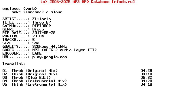 Zittarin-Throb_Ep-(DTPT0009)-WEB-2017