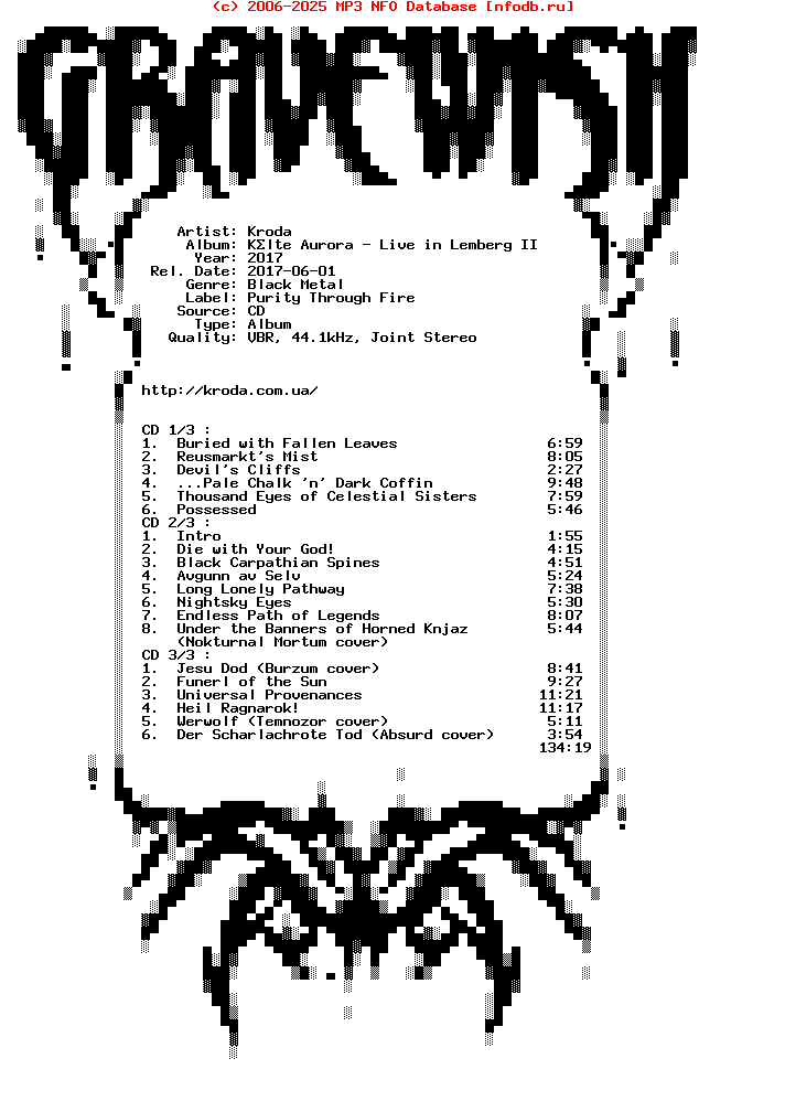Kroda-Kalte_Aurora_-_Live_In_Lemberg_Ii-3CD-2017