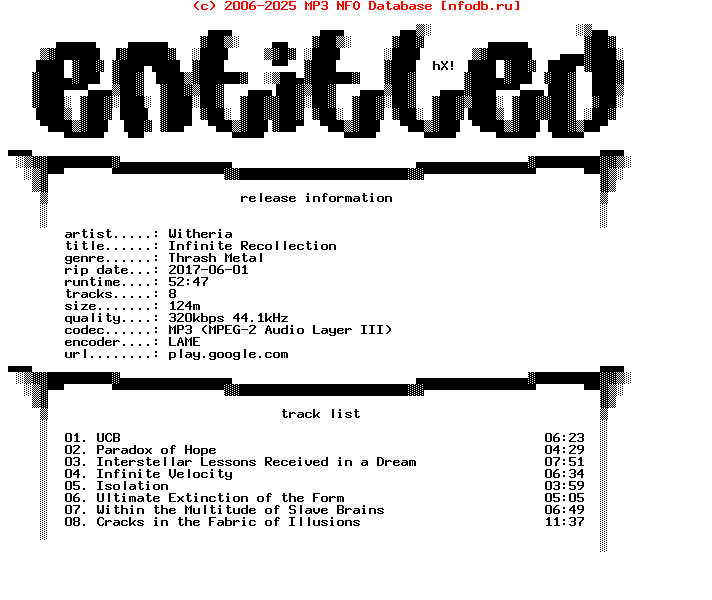 Witheria-Infinite_Recollection-WEB-2017