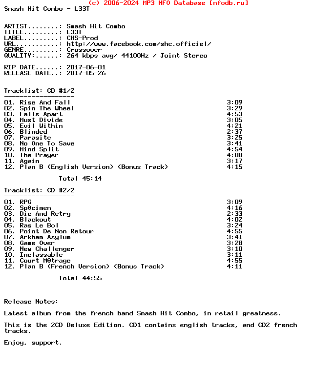 Smash_Hit_Combo-L33T-(DELUXE_EDITION)-2CD-2017