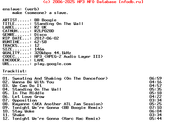 Bb_Boogie-Standing_On_The_Wall-(R2LP028D)-WEB-2017