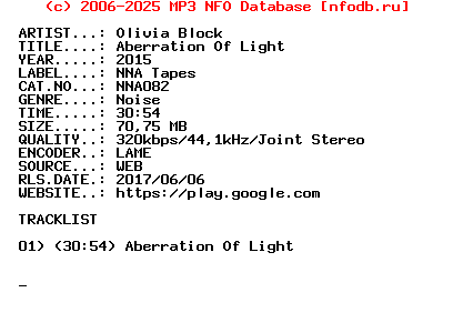 Olivia_Block-Aberration_Of_Light-(NNA082)-WEB-2015