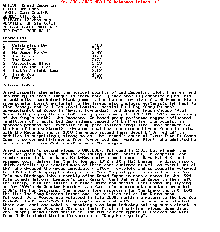 Dread_Zeppelin-Bar_Coda-2008