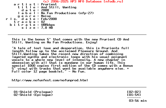 Prurient--And_Still_Wanting-(NO_FUN)-Vinyl-2008