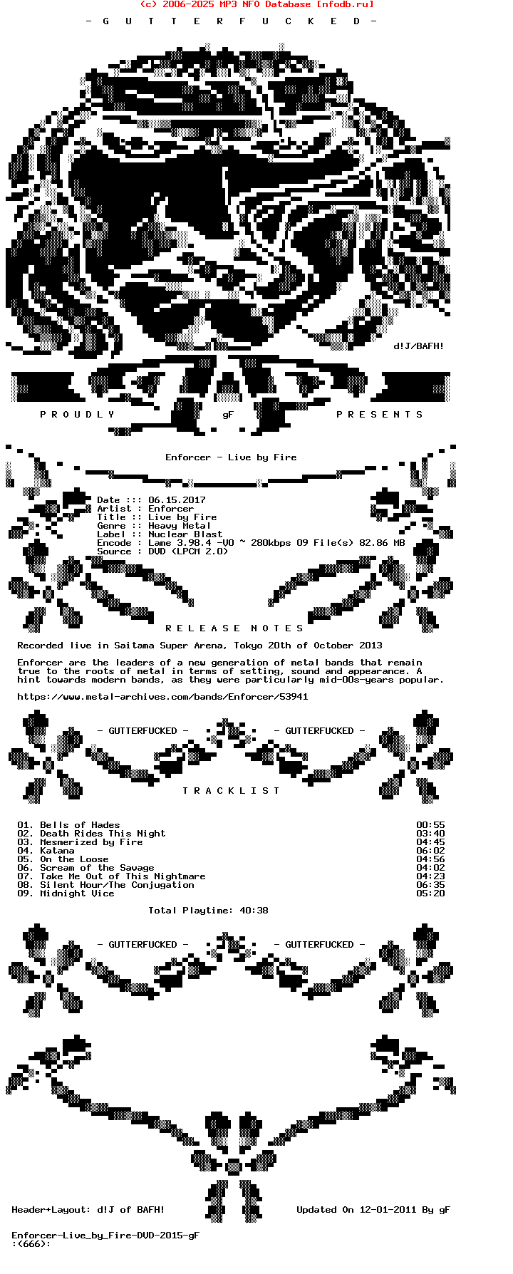 Enforcer-Live_By_Fire-DVD-2015