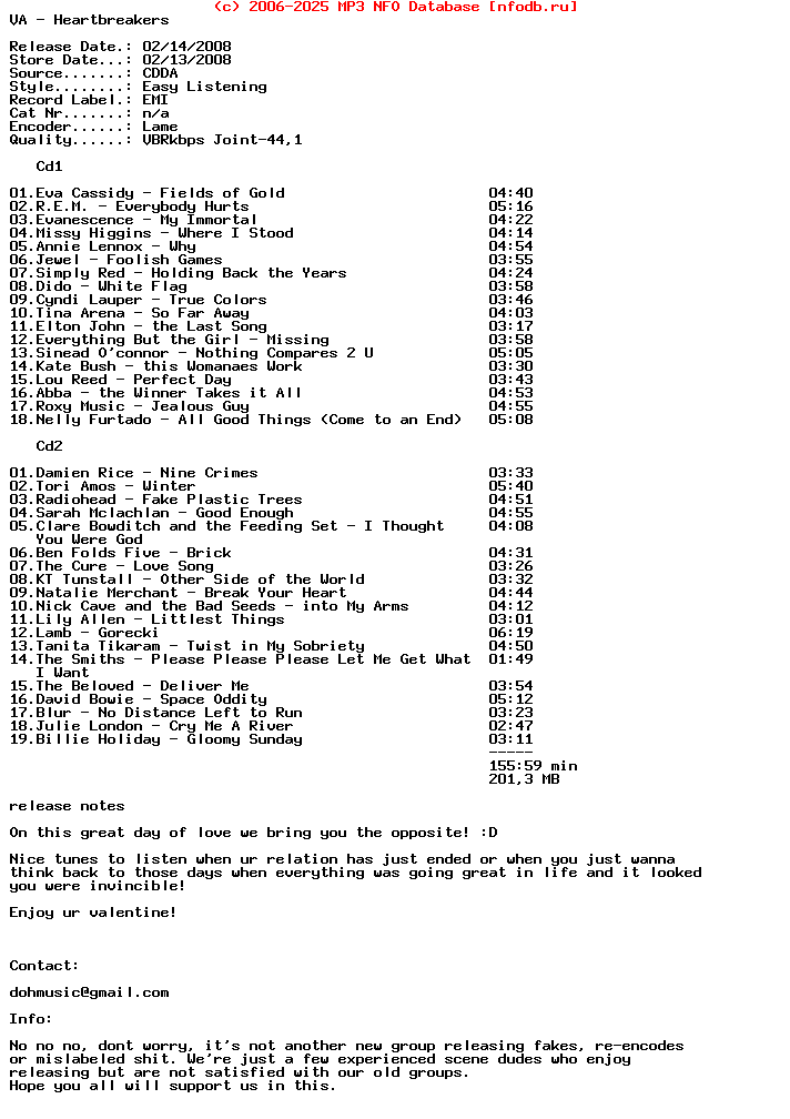 VA-Heartbreakers-2CD-2008-DOH