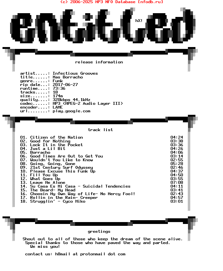 Infectious_Grooves-Mas_Borracho-WEB-2006