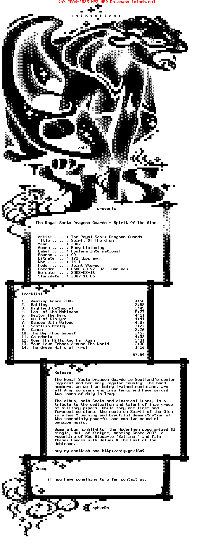 The_Royal_Scots_Dragoon_Guards-Spirit_Of_The_Glen-2007