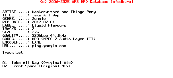 Masterwizard_And_Thiago_Pery-Take_All_Way-(LFR090)-WEB-2017