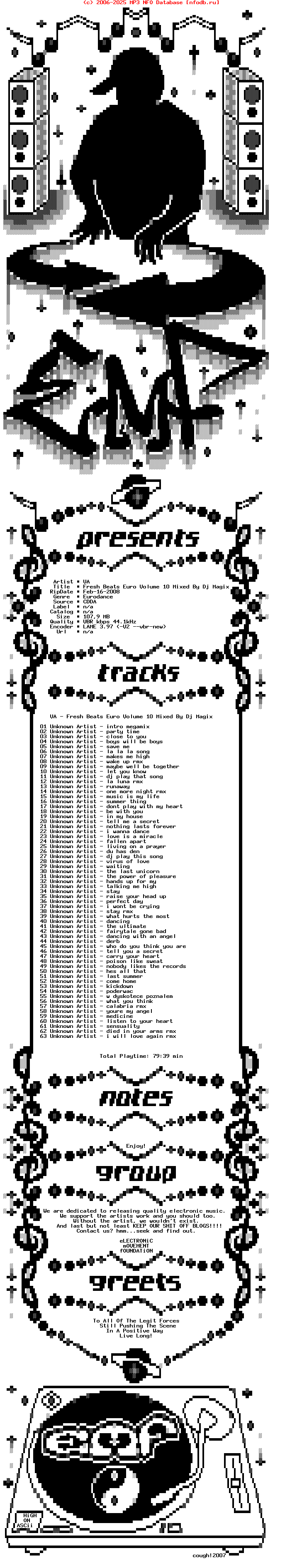 VA-Fresh_Beats_Euro_Volume_10_Mixed_By_Dj_Magix-Bootleg-2008-eMF