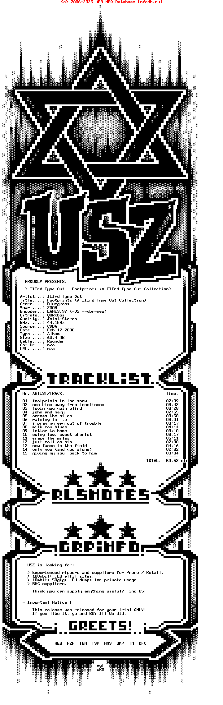 Iiird_Tyme_Out_-_Footprints_(A_IIIRD_TYME_OUT_COLLECTION)-CD-2008-USZ
