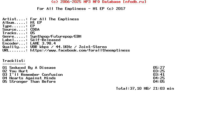 For_All_The_Emptiness-Mt_Ep-2017