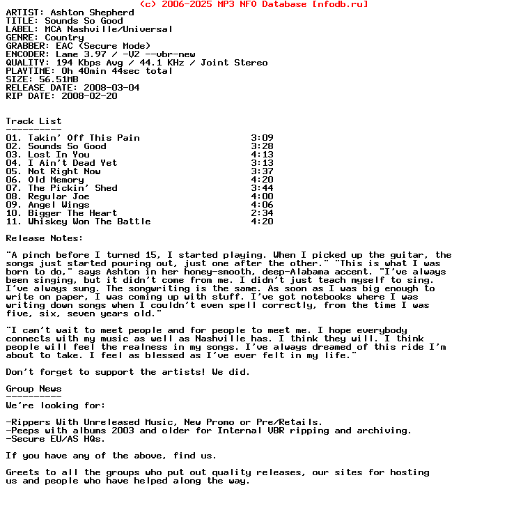 Ashton_Shepherd-Sounds_So_Good-(ADVANCE)-2008