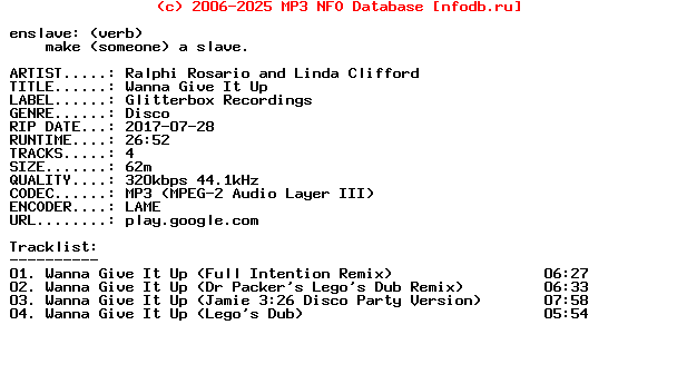 Ralphi_Rosario_And_Linda_Clifford-Wanna_Give_It_Up-WEB-2017