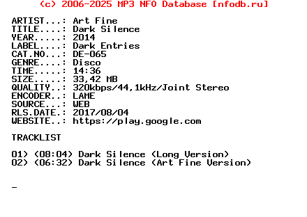 Art_Fine-Dark_Silence-(DE-065)-WEB-2014