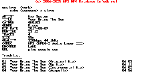 Max_System-Your_Bring_The_Sun-(GM0103)-WEB-2017