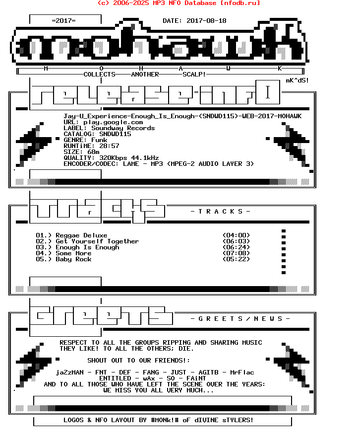 Jay-U_Experience-Enough_Is_Enough-(SNDWD115)-WEB-2017
