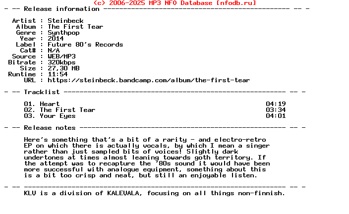 Steinbeck-The_First_Tear-WEB-2014-Klv
