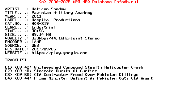 Vatican_Shadow-Pakistan_Military_Academy-(HOS-319)-WEB-2011