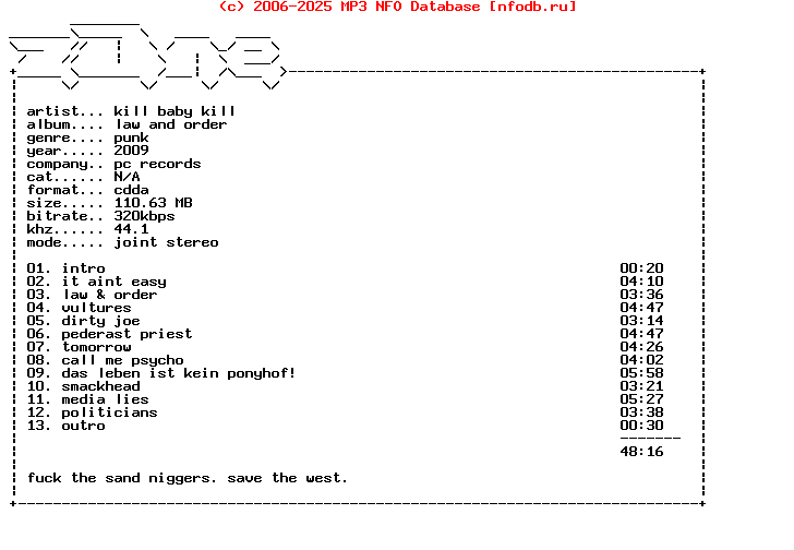Kill_Baby_Kill-Law_And_Order-CD-2009-Z0Ne