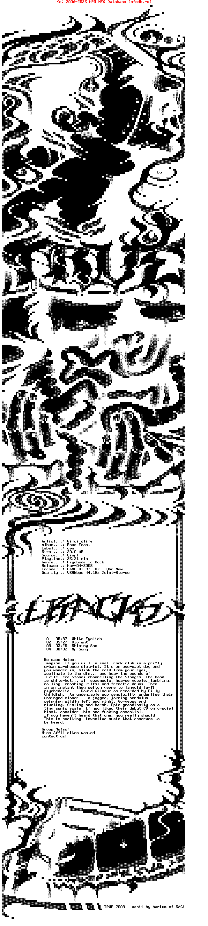 Wildildlife_-_Peas_Feast-EP-2007-Trve